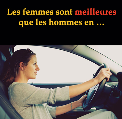 Les femmes sont meilleures que les hommes en … 